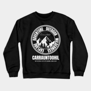 Carrauntoohil Mountain - Munster, County Kerry Ireland Crewneck Sweatshirt